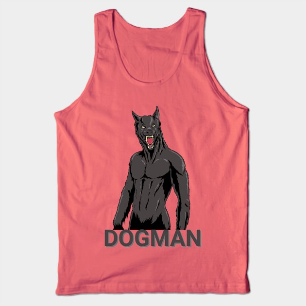 Dogman Tank Top by PulpAfflictionArt79